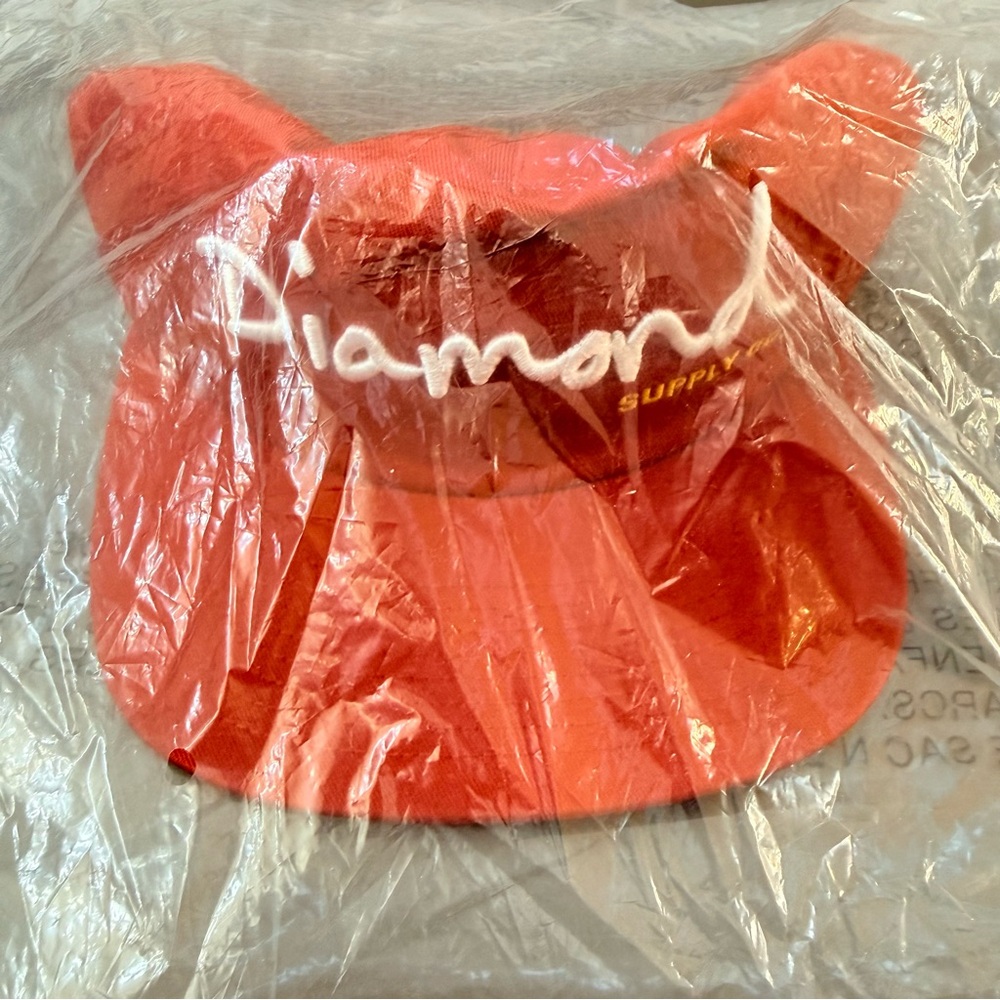 Diamond Supply Co. Vibrant Red Snapback